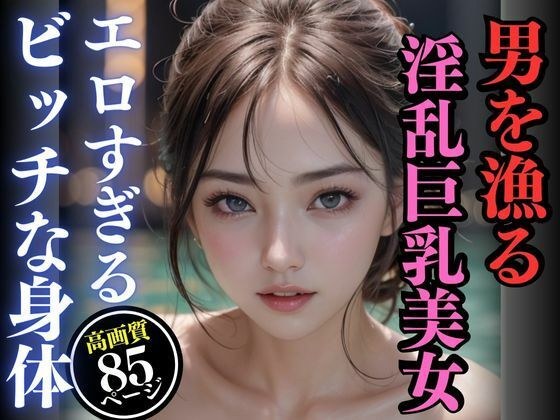 ナイトプールで男を漁る淫乱巨乳ビッチギャル メイン画像