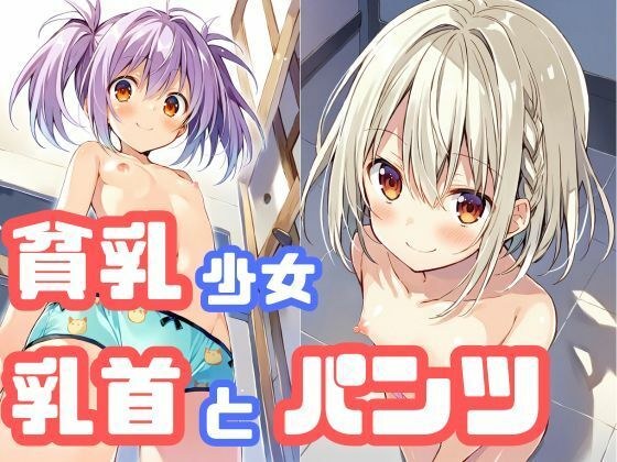 パンツ姿の貧乳少女の乳首を様々な方向から眺めたい メイン画像