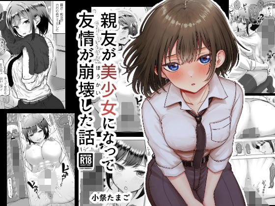 親友が美少女になって友情が崩壊した話 メイン画像