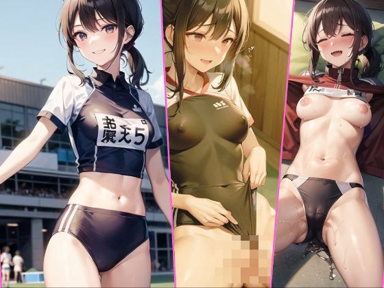 陸上アスリートの引き締まったボディを味わうエロエロSEX メイン画像