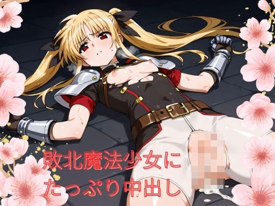 敗北魔法少女にたっぷり中出し メイン画像
