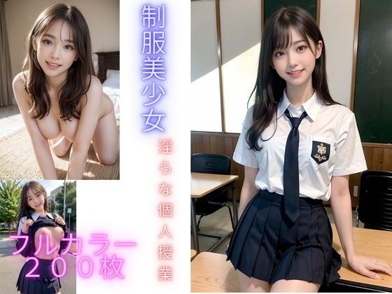 制服美少女 淫らな個人授業 メイン画像