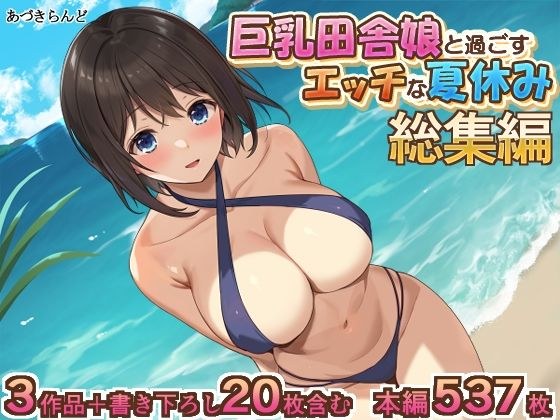 巨乳田舎娘と過ごすエッチな夏休み1・2・3総集編 メイン画像
