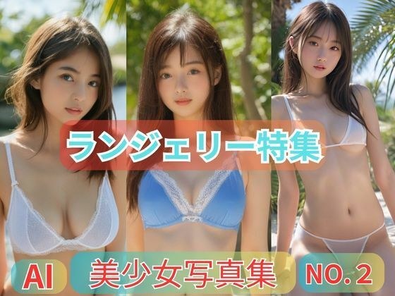 美少女写真集ランジェリー特集NO.2 メイン画像