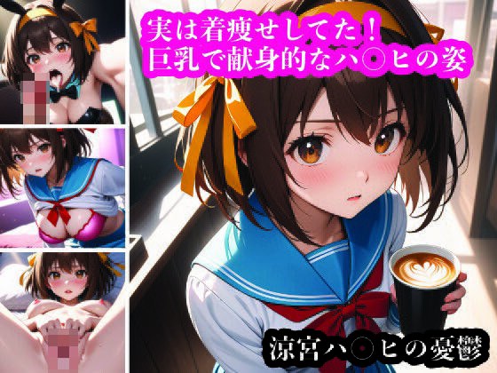 実は着痩せしてた問題。涼宮ハ〇ヒの誘惑 メイン画像