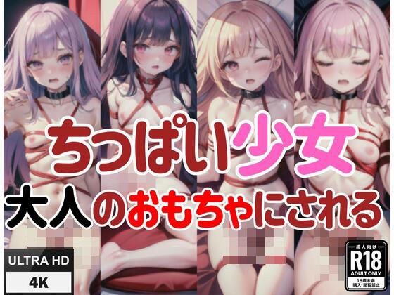 ちっぱい少女は大人のおもちゃにされる メイン画像