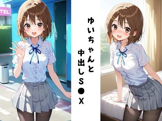 ゆいちゃんと中出しS●X メイン画像
