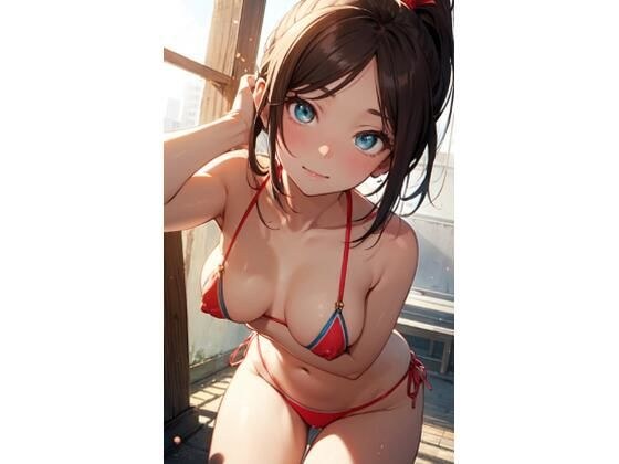 【セクシービキニ】着エロAI美少女イラスト集 メイン画像