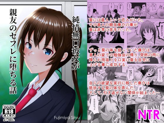 純情無口彼女が親友のセフレに堕ちる話 メイン画像