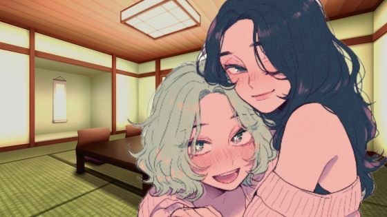 マルとすみれの三人で その2 メイン画像