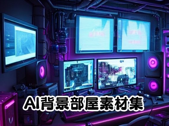AI背景部屋素材集 メイン画像