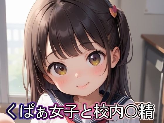 くぱぁ女子と校内◯精 メイン画像