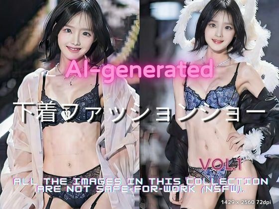 AI生成ヴィクトリアシークレット風セクシーランジェリー写真集 Vol.1 メイン画像