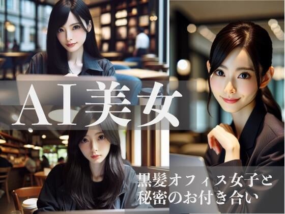 AI美女 黒髪オフィス女子と秘密のお付き合い メイン画像