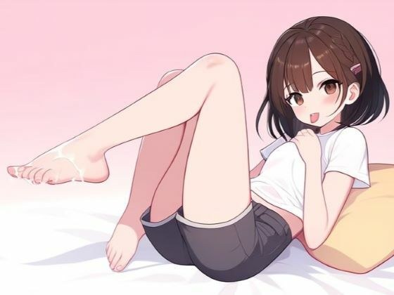 年下の女の子に癒しと快楽をもらう〜足コキでぶっかけする日々〜 メイン画像