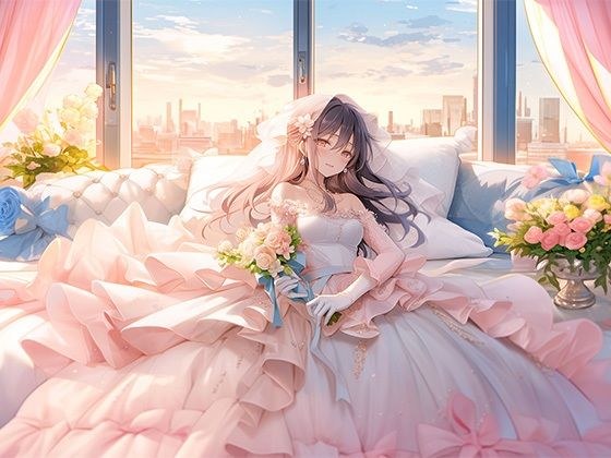ドレス美少女30 スカートが大きくてフワフワする… メイン画像