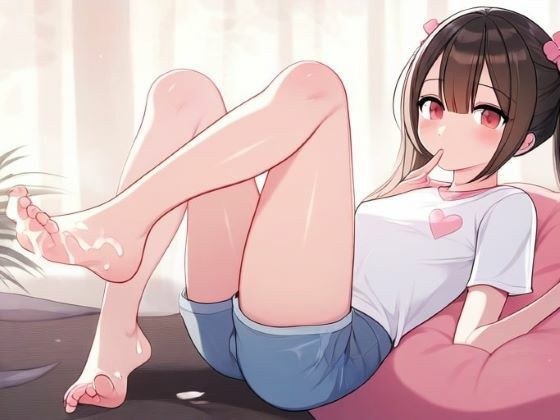 膨らみかけな女の子は抜ける〜無表情で足コキ〜 メイン画像