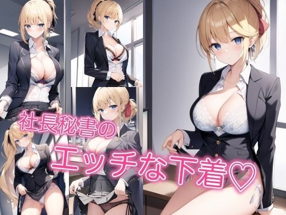 社長秘書のエッチな下着 メイン画像