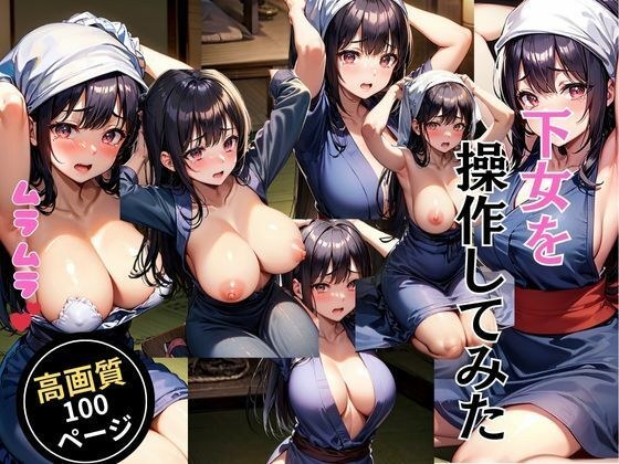 I tried controlling the servant girl. メイン画像