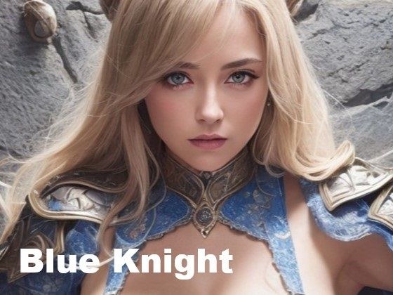 青の女騎士 03 〜拘束〜 メイン画像
