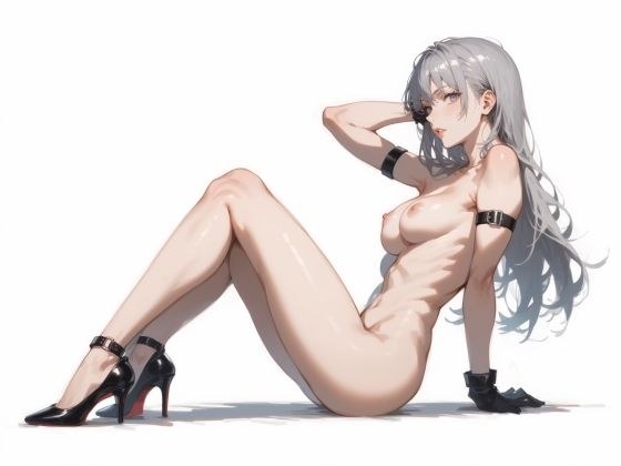 【500枚】銀髪の横 メイン画像