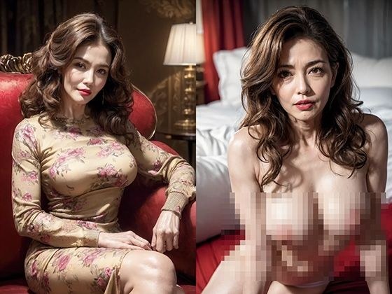 【AI】熟女ホステスを‘ヤル！！’ メイン画像