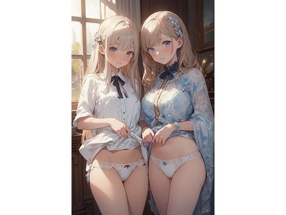 【著作権フリー】パンチラ美少女 AIイラスト集 メイン画像