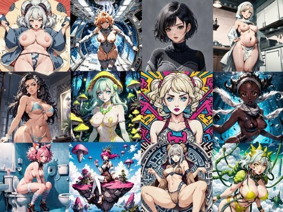 500枚 同じの無し ワンショット単発アニメ画像詰め合わせ福袋エロCGイラスト集 Vol.05 メイン画像
