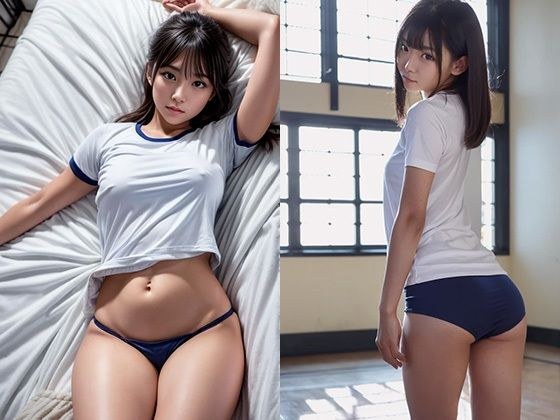 女子校生と体操着ブルマ メイン画像