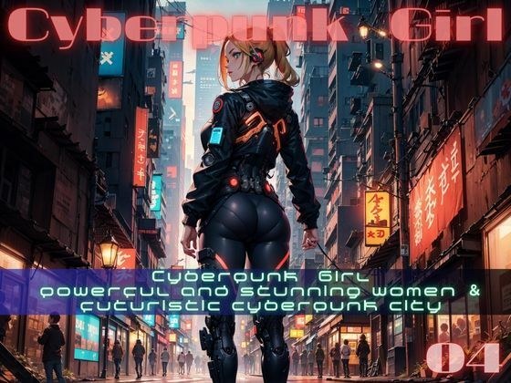 cyberpunk girl 04 メイン画像
