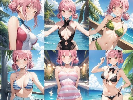 「アオのハコ」蝶野雛 水着写真集(全17種類420枚) メイン画像