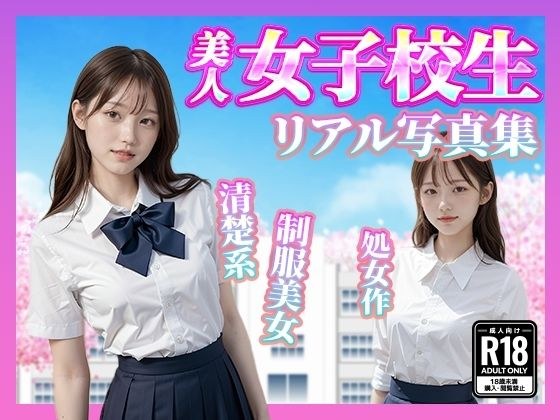 女子校生リアル写真集 〜 憧れの美人JK メイン画像
