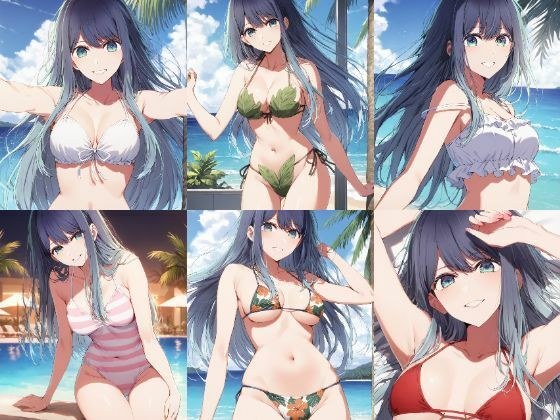 "Oshinoko" Akane Kurokawa swimsuit photo book (500 photos of 19 types) メイン画像