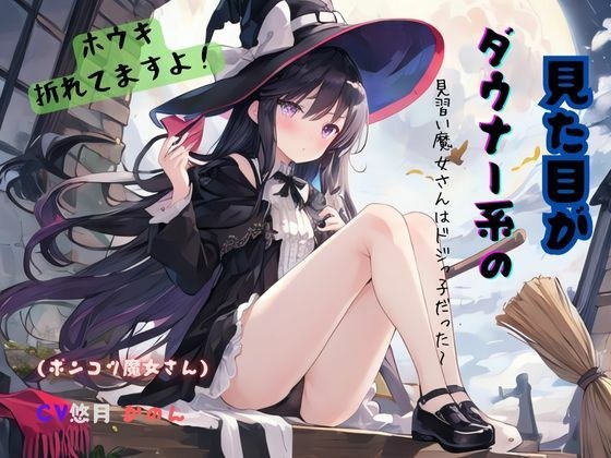 見た目がダウナー系の見習い魔女さんはドジっ子だった〜ホウキ折れてますよ！（ポンコツ魔女さん） メイン画像