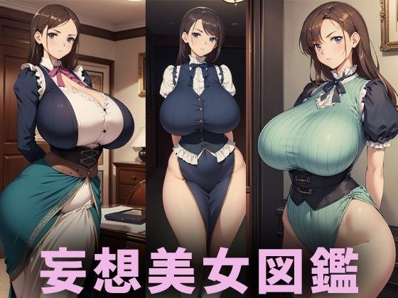 爆乳コスプレ美女【妄想イラスト美女図鑑vol.127】 メイン画像