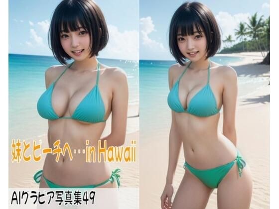 AIグラビア写真集49〜妹とビーチへ・・・in Hawaii〜 メイン画像