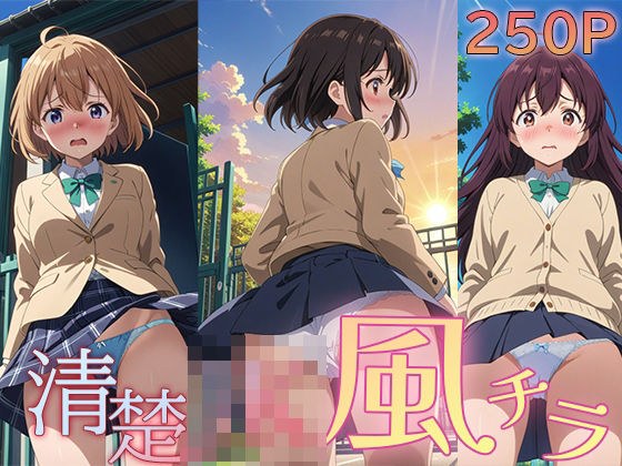 清楚JK風チラ メイン画像