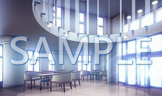 [Background material] Women's dormitory entrance (6168_bg10) [with time difference] メイン画像