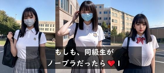 もしも、同級生がノーブラだったら 1 メイン画像
