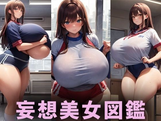 爆乳コスプレ美女【妄想イラスト美女図鑑vol.133】 メイン画像