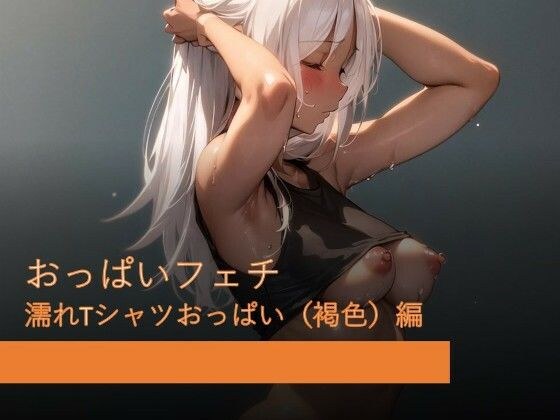 おっぱいフェチ 濡れTシャツおっぱい（褐色）編 メイン画像