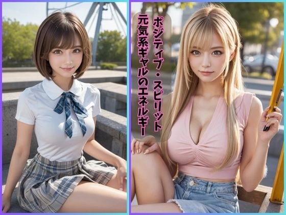 ポジティブ・スピリット: 元気系ギャルのエネルギー メイン画像