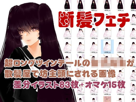 レイナの散髪 メイン画像