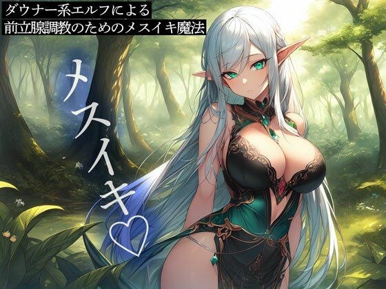ダウナー系エルフによる前立腺調教のためのメスイキ魔法 メイン画像