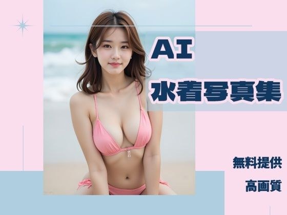 【無料】ごくごく普通のAI生成水着写真集（無料） メイン画像