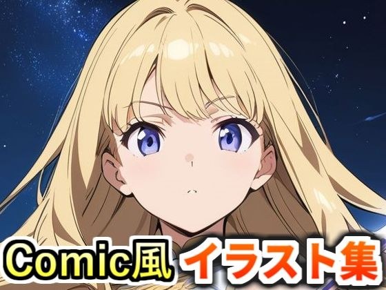 AIキャラ素材集3 魔法少女のWebコミック風 メイン画像
