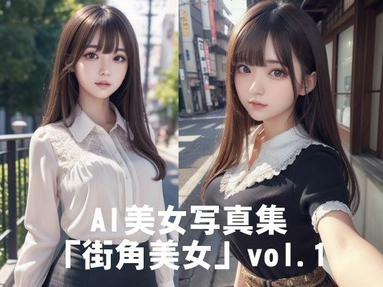 AI美女写真集「街角美女」vol.1 メイン画像
