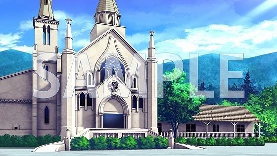 【背景素材】教会（7004_bg10）【時間差分あり】 メイン画像