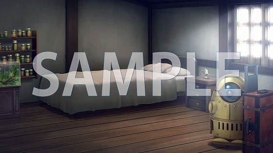【背景素材】発明家の部屋（6267_bg09）【時間差分あり】 メイン画像