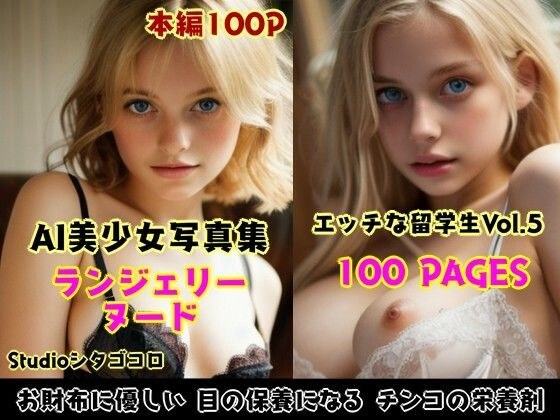 外国人留学生たちが可愛すぎる美少女写真集 Vo1.05〜金髪美少女たちがボクを誘惑してくる来る件3〜 メイン画像